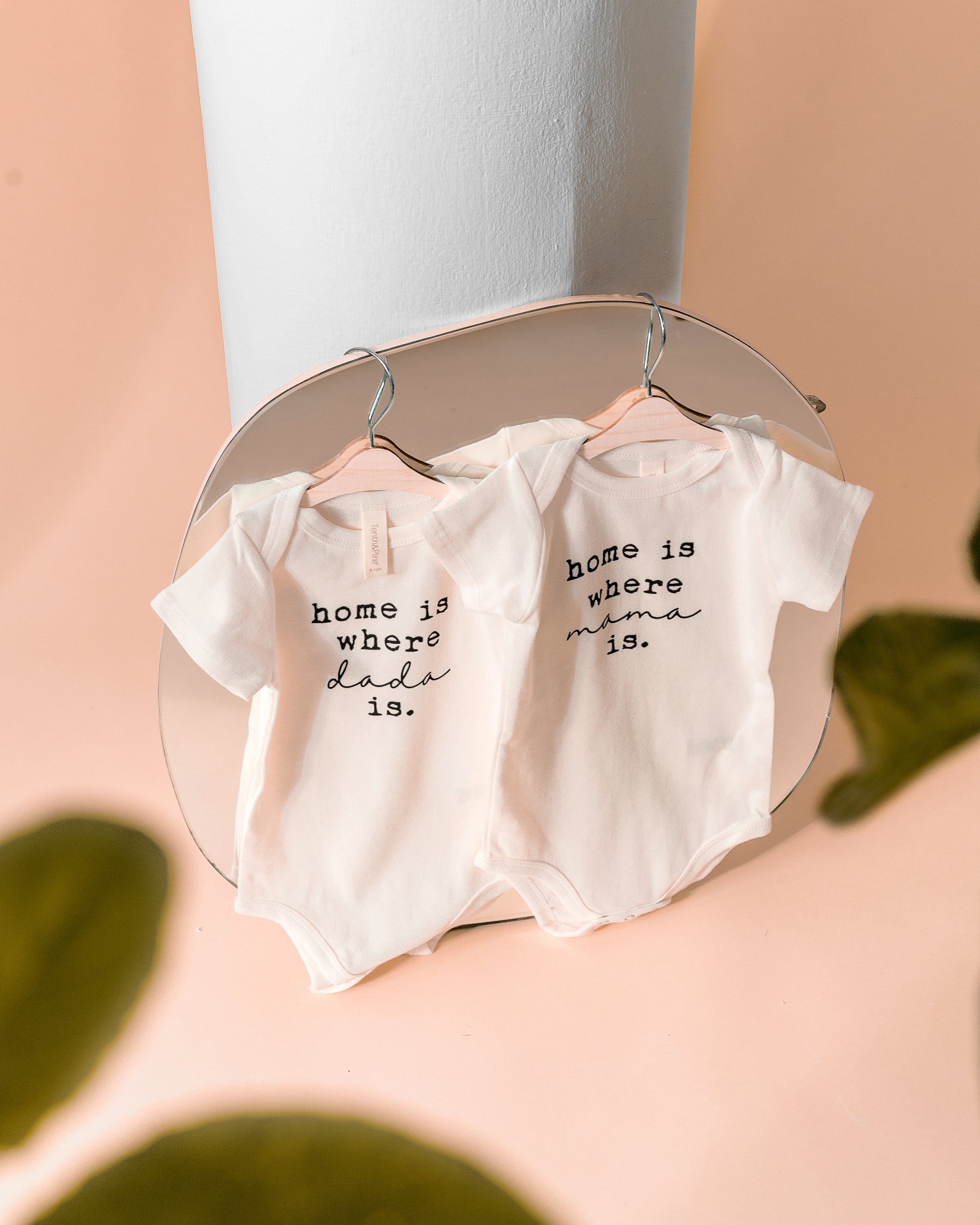 tenth & pine baby organic bodysuits