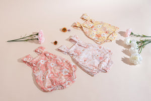 toshi baby floral print rompers