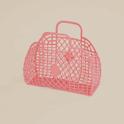jelly bag in coral pink