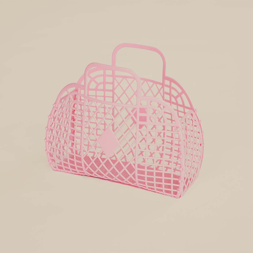 jelly bag in light pink