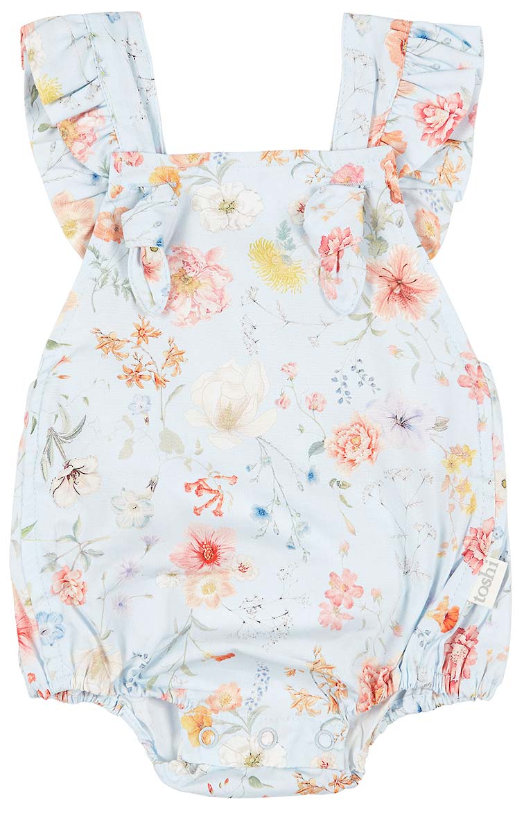 Secret Garden Romper - Sky