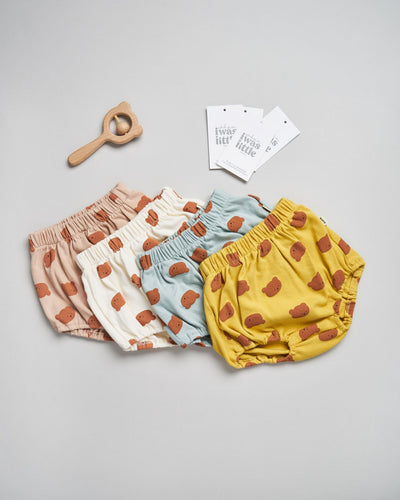 Baby Bloomers shorts with bear prints