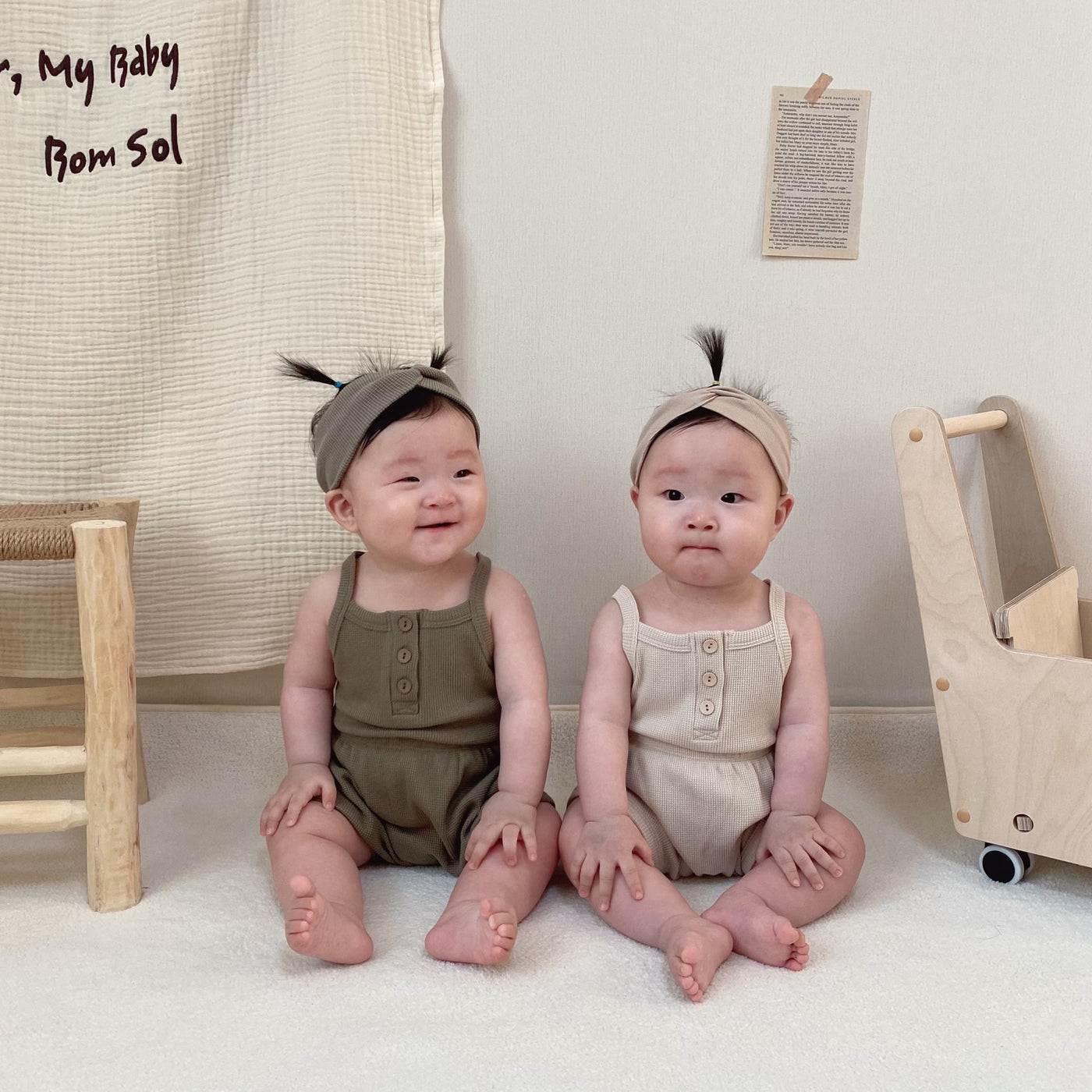 Babies wearing Matching Co-ord Set