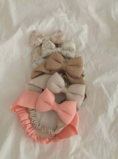 puffy bow headband for babies 