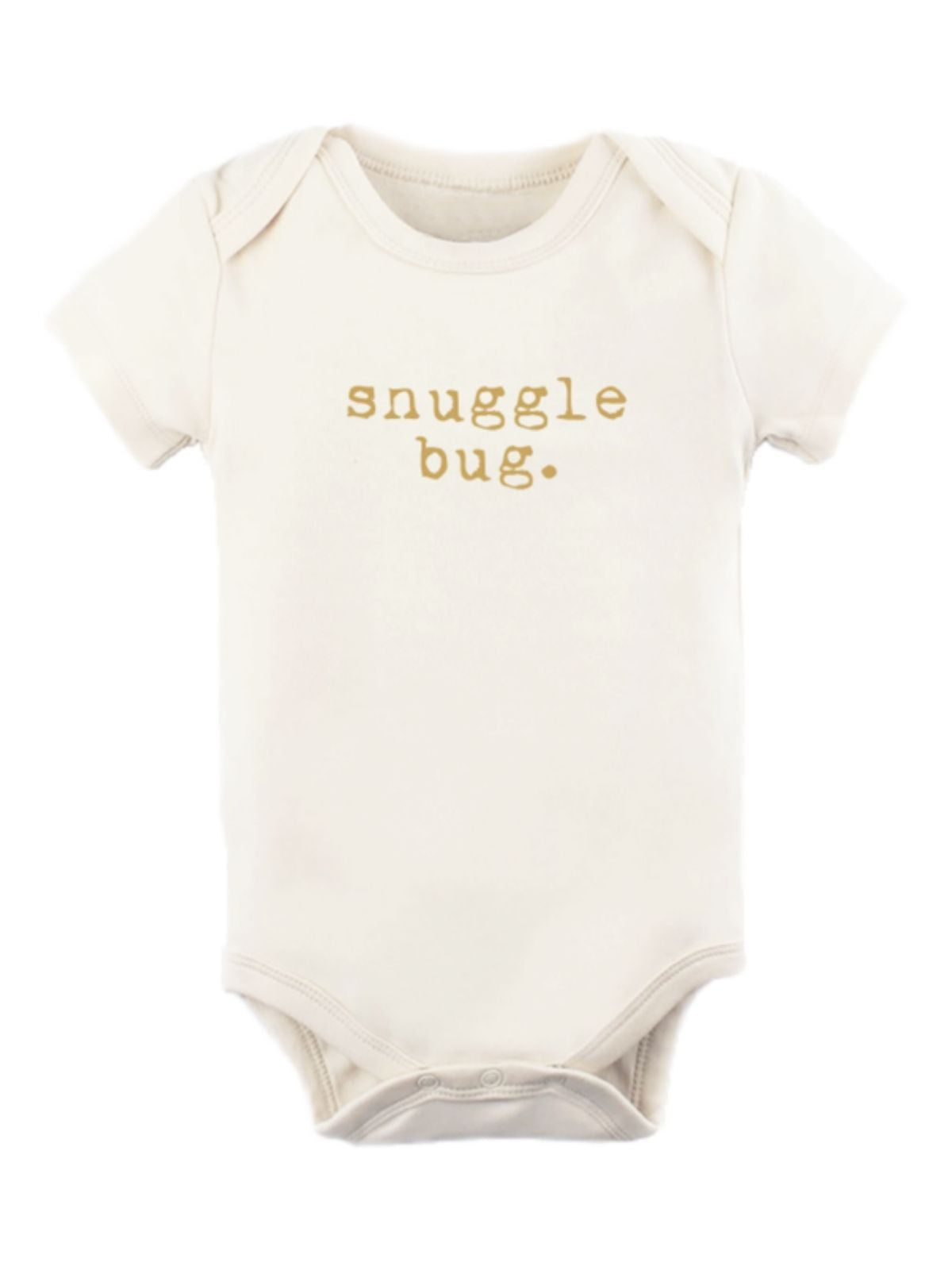 Snuggle Bug Organic Bodysuit - Goldenrod