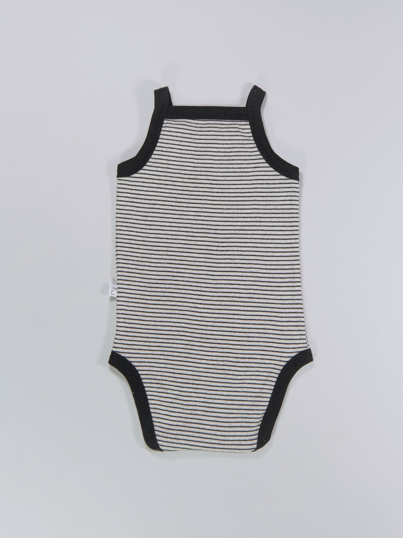 Stripes Sleeveless Tank Body Suit for Babies