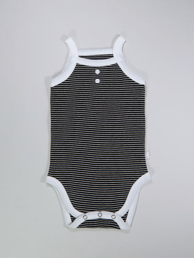 Stripes Sleeveless Tank Body Suit for Babies