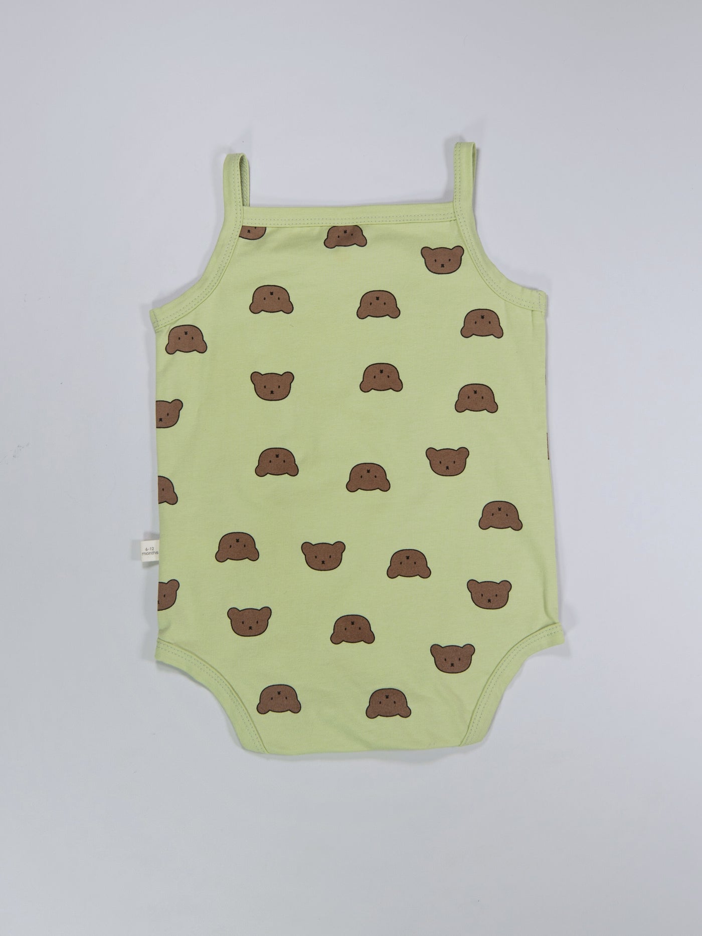 Baby bodysuit with bear prints