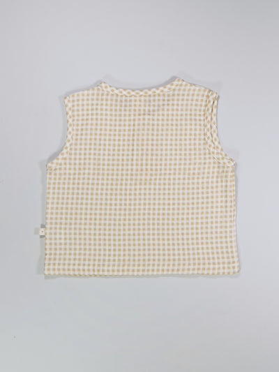 Gingham Top for Girls and kids