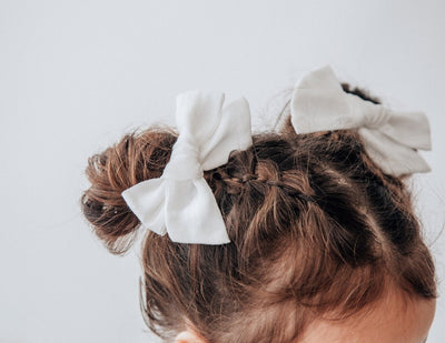 girls bow hair clip